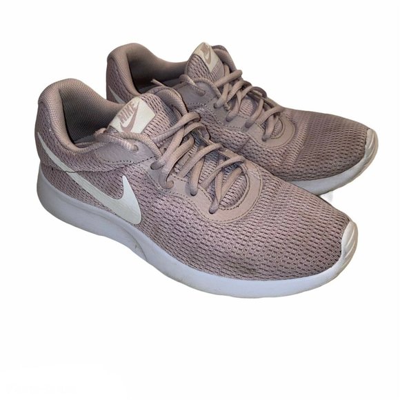 Nike Shoes - Nike Tanjun Rose Pink Mesh Running Shoes, Size 7.5